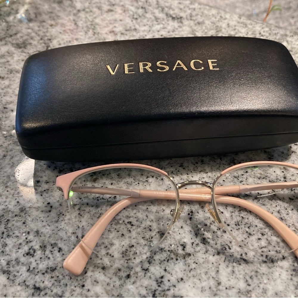 Versace Pink Eyeglasses